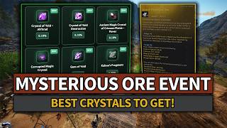 Best Crystals To Get From Mysterious Ore Event Guide | Black Desert