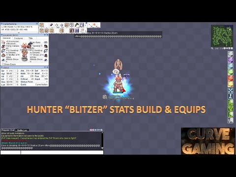 [RAGNAROK CLASSIC] Hunter "Blitzer" Stats Build, & Equips.