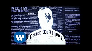 Musik-Video-Miniaturansicht zu Letter to Nipsey Songtext von Meek Mill