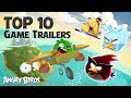 Angry Birds Top 10 Game Trailers Compilation