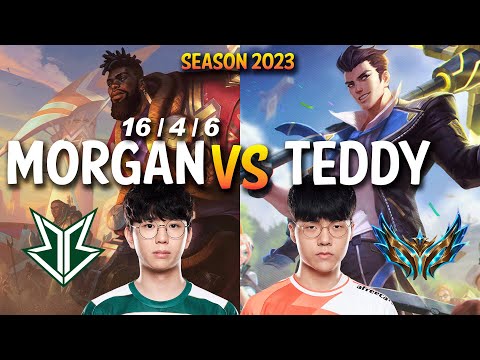 BRO Morgan K'SANTE vs Teddy JAYCE Top - KR Ranked