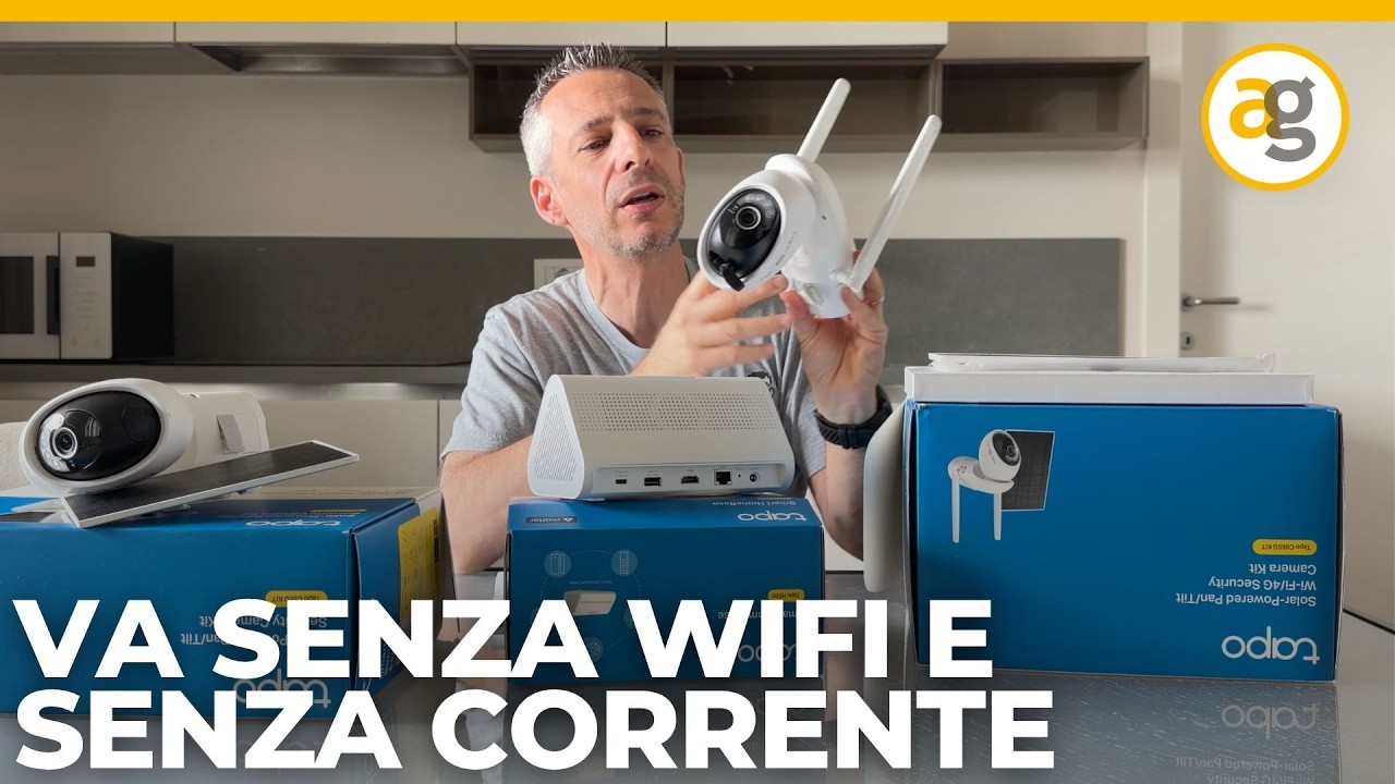 TELECAMERE di SICUREZZA 4G con NVR di TAPO. Recensione