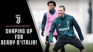 فيديو من تدريبات اليوفي 6-3-2020 تحضيراً لانتر ميلان