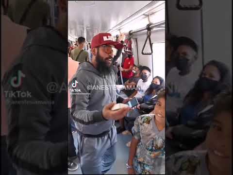 Anestesia rapeando en el metro de Caracas, Venezuela 2021 parte 1