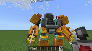 Survival Mechs ADDON in Minecraft PE