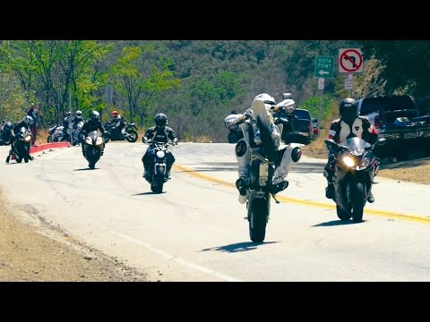 Squad Goals - Motorcycle Riders on Mulholland Snake