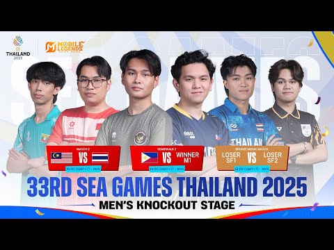 SEA Games 33 Thailand | Men's MLBB Knockout Stage | Filipino