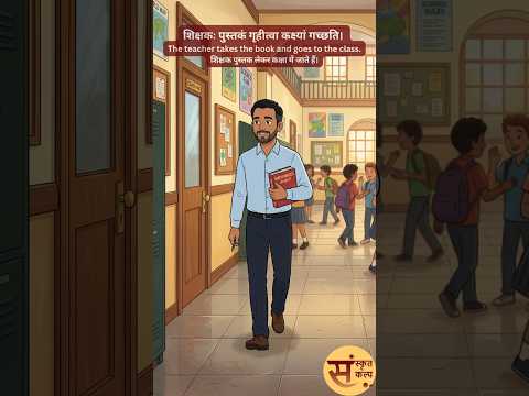 शिक्षकः च कक्षा | Teacher and Classroom | शिक्षक और कक्षा | #sanskritkalp