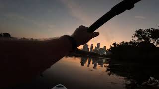 Paddle Board Trash Pickup, Town Lake, Austin TX, September 19, 2025 - GoPro Hero 11