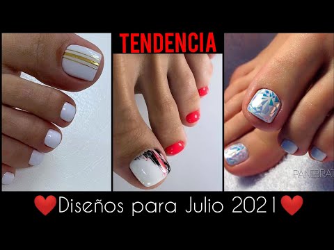 #uñas #diseños #trendynails     ❤️DISEÑOS DE UÑAS PARA JUNIO 2021❤️