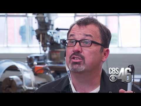 Dan Parker, a Blind Race Car Driver, Demonstrates on CBS 46 How OrCam MyEye Has Changed His Life