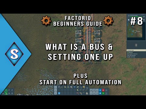 2021 Factorio Beginner's Guide - Ep 8: What Is A Bus & Setting One Up
