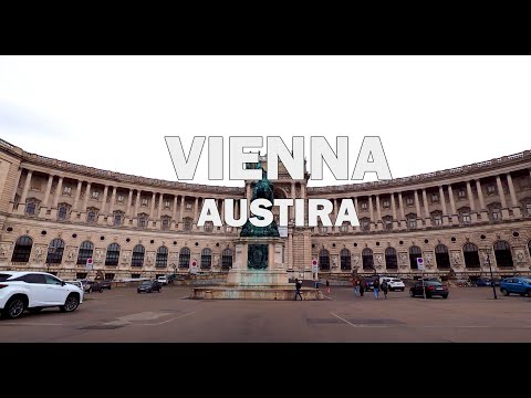 Vienna, Austria - Rainy Day Driving 4K