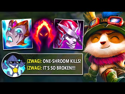 Zwag's "Most ANNOYING" Teemo Build GLOBAL ONE-SHOTS!! (DON'T HIT A SHROOM)