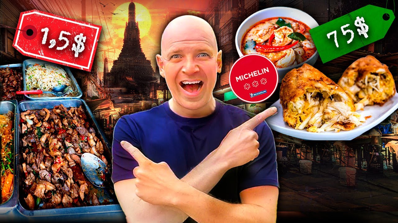 Increíble comida callejera en Bangkok: ¡la más cara y la más barata! @jvamos