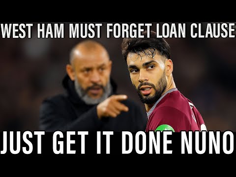 West Ham News | Nuno MUST Drop Paqueta Loan clause | £38M Transfer Close But There's One Glitch