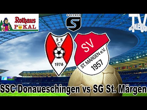 SSC Donaueschingen vs SG St. Märgen || Highlights || Rothaus Bezirkspokal