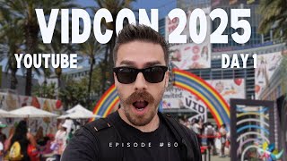 Celebrating Youtube's 20th Anniversary at VidCon Anaheim 2025 | Day 1 