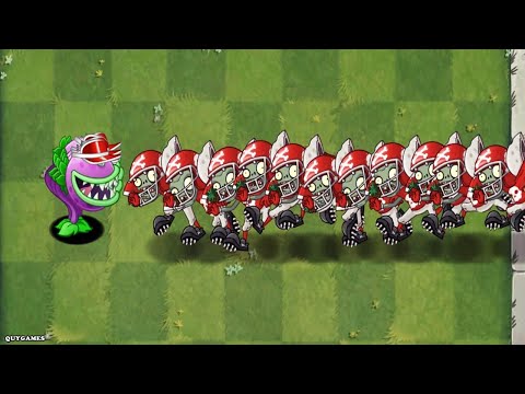 PVZ2 Challenge: 1000 PLANTS Vs 1000 All-Star Zombie