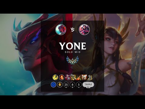 Yone Mid vs Irelia - EUW Challenger Patch 12.8