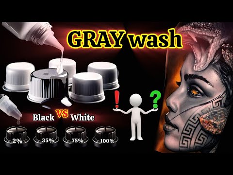 Graywash Black VS White !? TRY THIS techniques | Tutorial