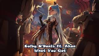 Colby O&#39;Donis ft. Akon - What You Got (Lyrics &amp; 432Hz)