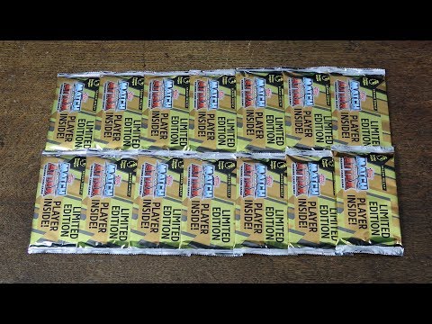 20 LIMITED EDITION PACKS! Match Attax 2018/19