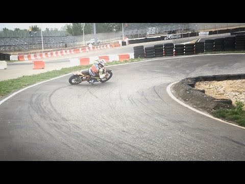 Castelletto di Branduzzo - Sky section with my Bigfoot Suzuki 500 two stroke