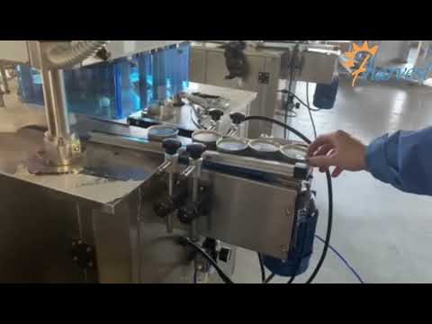 Thumbnail for Automatic transparent lid closing machine, manufacturer auto tin can closure machine