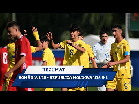 Meci amical: România U15 - Republica Moldova U15 3-1 (Rezumat, 21.10.2025)