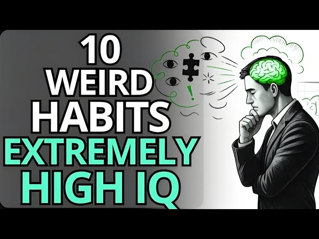 Exceptionally Intelligent 10 Unusual Habits That Indicate You Have an Extremely High IQ and How ...