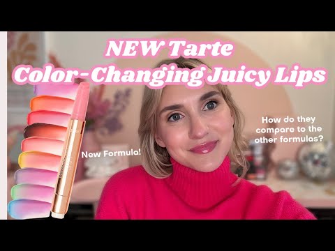 NEW Tarte Maracuja Lip Shift // Another Ph-Adjusting Makeup Launch!