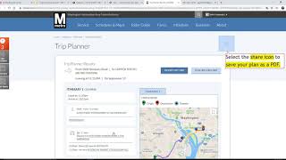 L2_How to create your Trip Planner using WMATA Trip Planner App