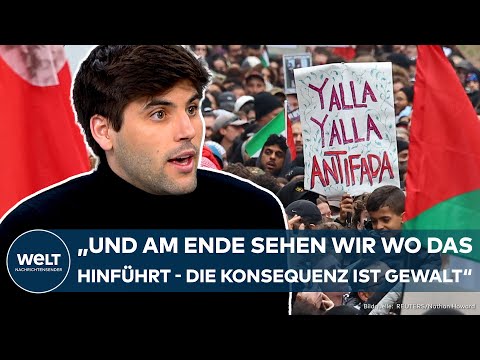 Video Thumbnail: DEUTSCHLAND: Massive Attacken gegen jüdischen Studenten! Israel-Hasser terrorisieren den Campus