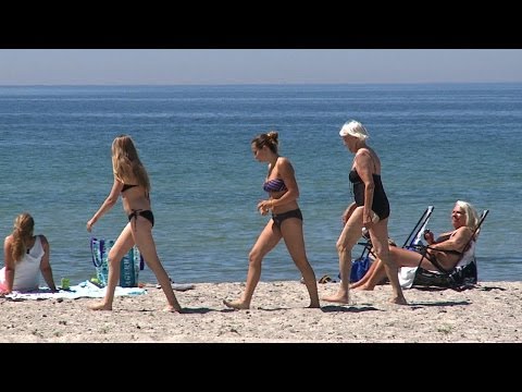 Bada nu -- värmen på väg bort