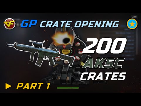 CrossFire WE - Opening GP Crates For AK5C (Part 1)