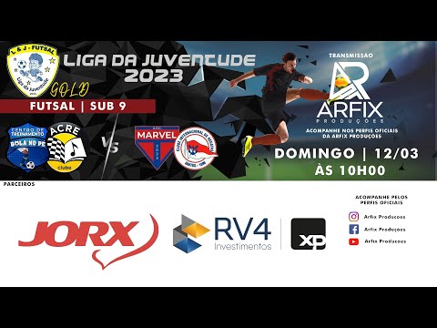 BOLA NO PÉ/ACRE CLUBE x INTER MARVEL - FUTSAL SUB 9