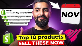 ⭐️ TOP 10 PRODUCTS TO SELL IN NOVEMBER 2025 | DROPSHIPPING SHOPIFY & SELLSHOP