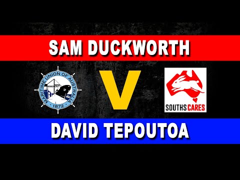 Sam Duckworth V David Tepoutoa #southscares #maritimeunionau