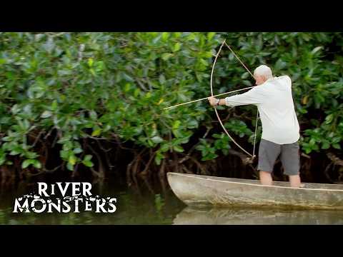 Fishing With Bows And Arrows, Spears, And Spider Webs! | River Monsters
