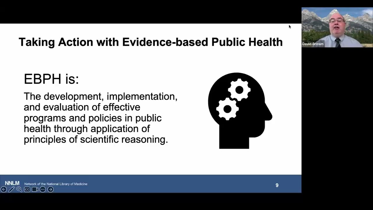 From Problem to Prevention: Evidence-Based Public Health. November 14,  2025