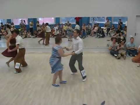 14 MSDC Cup 2012 Lindy Hop Middle-Slow Semi-Final Heat 3 MVI_8211.AVI