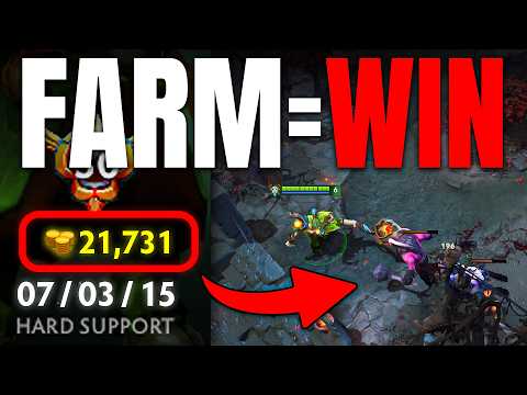 How to Farm as Support - Win More Dota 2 Games