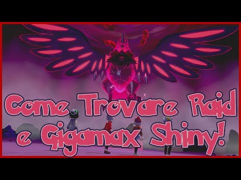 Come trovare raid shiny su Pokemon Spada e Scudo