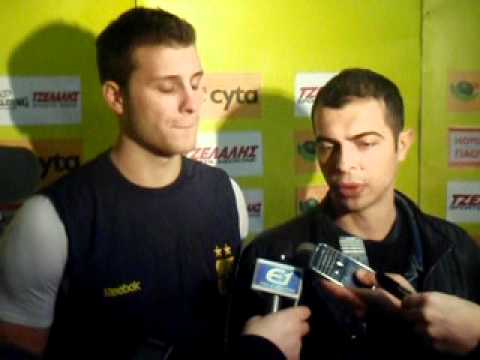 Dan Mavraides ARIS eurocup 19/12/2011