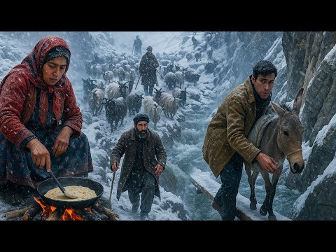 Iran's last nomads: How they survive the extreme winter in isolated villages