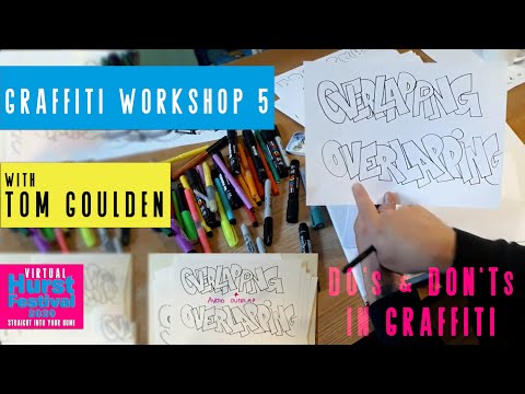 Online Graffiti Drawing Tutorials - Session 5 - Graffiti do's and don'ts (11 yrs +)
