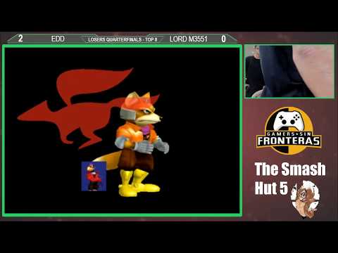 The Smash Hut 5 -Losers Quarterfinals- Edd(Fox) vs Lord M3551(Falco)