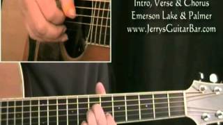 How To Play ELP C'est La Vie (preview only)