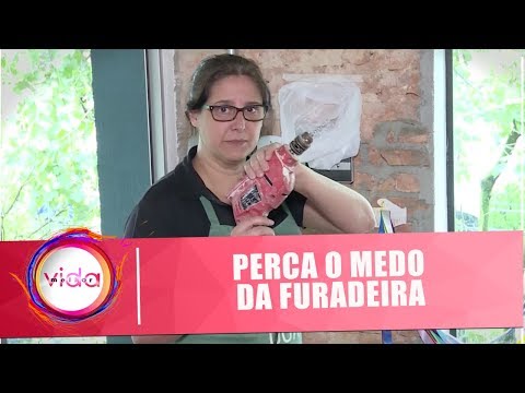 Perca o medo da furadeira e aprenda fazer furos na parede - Vida Melhor - 13/11/18